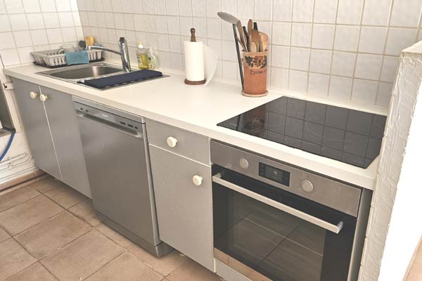 Cuisine de l'appartement en location