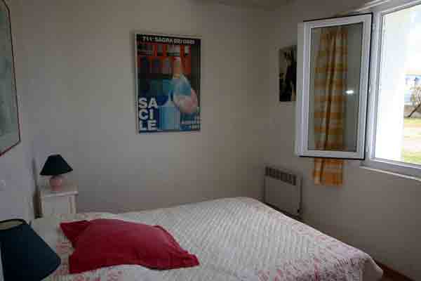 Chambre de l'appartement côté levant